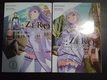 Re: Zero manga Księga 1 Tomy 1-2