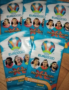 Panini UEFA Euro 2020 karty 10 paczek saszetek