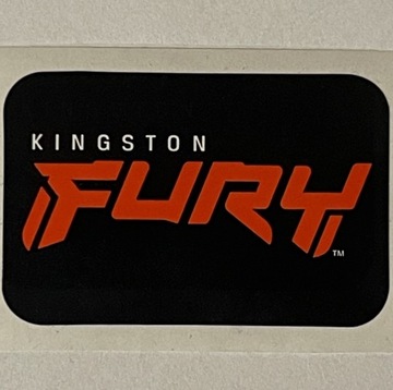 Naklejka Kingston Fury