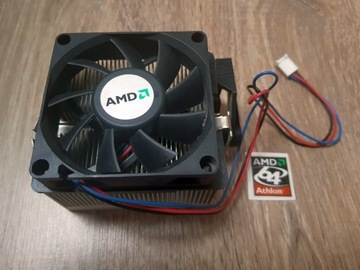 Chłodzenie AMD box socket AM2 + naklejka Athlon 64
