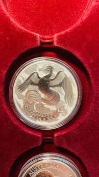Chinese Myths and Legends: Phoenix 1oz Ag999, 2022