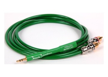 Kabel MiniJack 3.5mm–2 RCA – Black Rhodium Prelude
