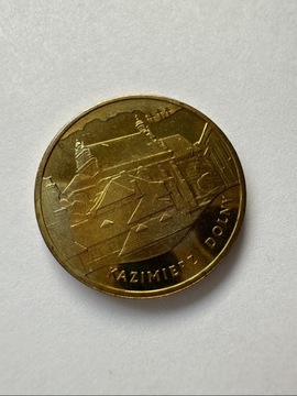 Moneta 2 zł Kazimierz Dolny 2008
