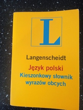 język polski kieszonkowy słownik wyrazów obcych