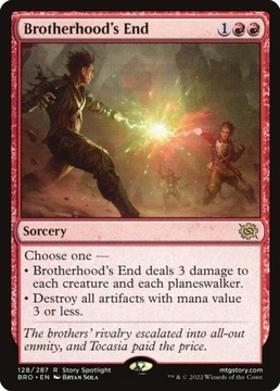Brotherhood's End Magic MTG