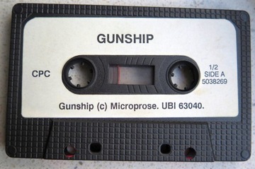 AMSTRAD CPC kaseta GUNSHIP