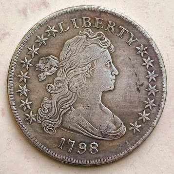 Stara Moneta Stany Zjednoczone Dolar Liberty 1798 