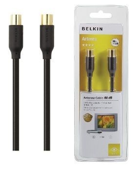 Kabel koncentryczny antenowy BELKIN 90dB 2m