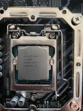 Procesor Intel i7-8700 6x 3.2 GHz W11 Gwarancja