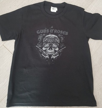 Guns n' Roses T-shirt S młodzież 128 / 7-8  