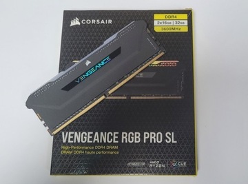 CORSAIR DDR4 16GB 3600Mhz VENGEANCE RGB PRO SL BOX