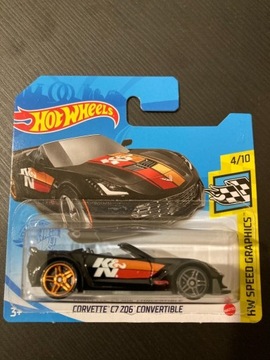 Hot Wheels Corvette C7 Convertible