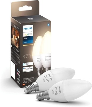 Żarówki LED Philips Hue  E14 5,5 W 2 szt.