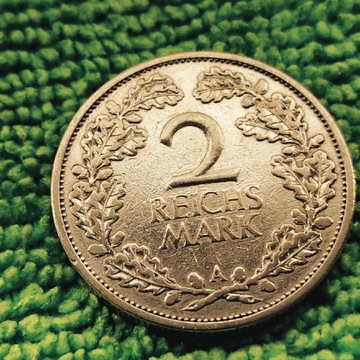 1926 Niemcy srebrnych 2 marki 