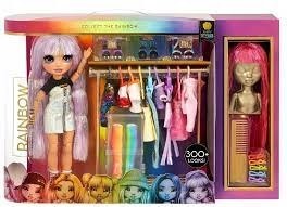 Rainbow high szafa studio mody z lalka Avery