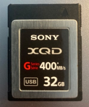 Karta pamięci SONY G, XQD, 32 GB JAPAN