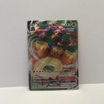 Karta Pokemon TCG Rillaboom VMAX Fusion Strike