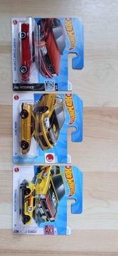 Hot Wheels Mercedes SEC, Honda Civic zestaw