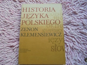 Historia języka polskiego to 1 2 3 - Klemensiewicz