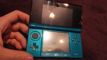 Nintendo 3DS Aqua CFW 16gb Ładowarka 