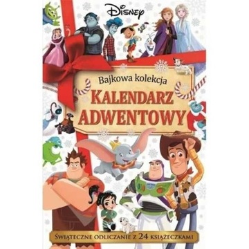 Kalendarz adwentowy bajkowa kolekcja Disney 