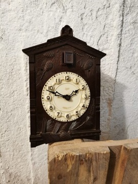 Stary ścienny zegar Majak z kukułką PRL ZSRR