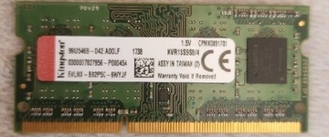 Kingston DDR3 4GB KVR13S9S8/4