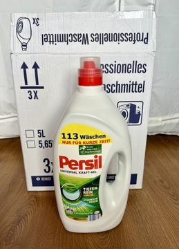 Persil do białego mocny żel do prania 5,65 litra