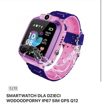 Smartwatch dziecięcy 