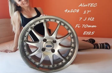 Alu felgi alusy Ford Peugeot 4x108 R 17' cali fi70