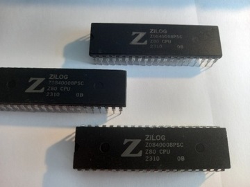 Procesor ZILOG Z80, Z84C0008PSC, NMOS