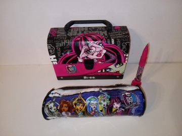 Piórnik i chlebak Monster High