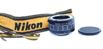 telekonwerter Bower MC7 2x N/AF Nikon + pasek