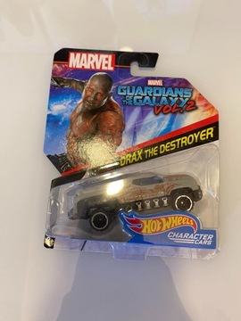 Hot Wheels Drax The Destroyer marvel character car