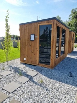 Sauna ogrodowa 350x200 