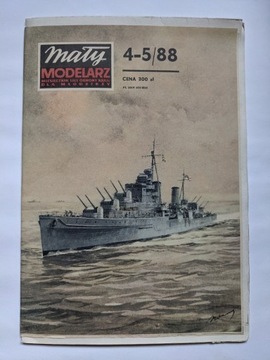 Mały Modelarz 4-5/88 Krążownik HMS DIDO