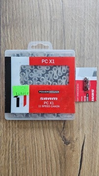 Łańcuch rowerowy SRAM PC-X1 11 (5,5mm) + Zapasowa Spinka