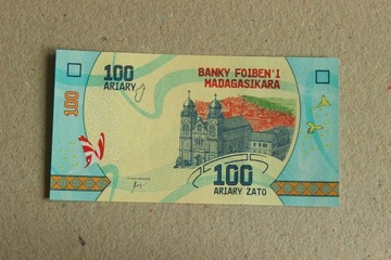 Madagaskar - 100 Ariary   -  St.1 - #34