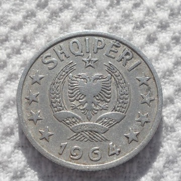 Albania Republika Ludowa 50 qindarek 1964 KM# 42