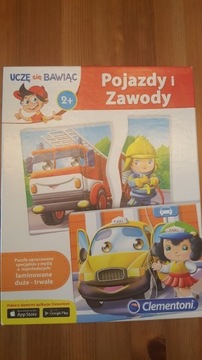 Puzzle Pojazdy i zawody 2+ Clementoni