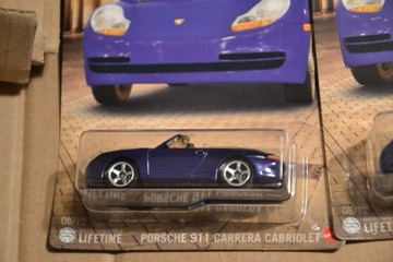 Matchbox Porsche 911 carrera 996 cabrio 2000 blue