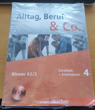 ALLTAG, BERUF & CO 4 (A2/2) KB+AB Z PŁYTĄ CD