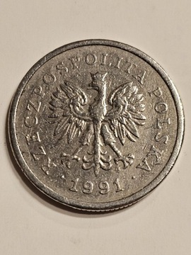 1zł 1991r - Moneta obiegowa