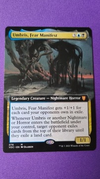 Karta MTG: Umbris, Fear Manifest Extended