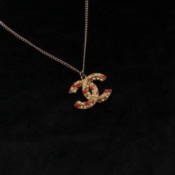 Chanel naszyjnik vintage perły i korale 