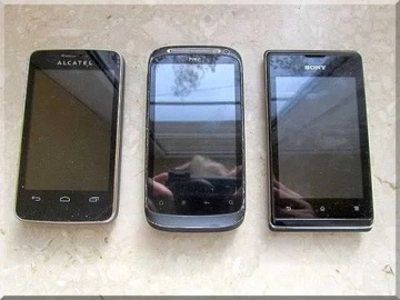 Sony c1505/HTC S S510e/Alcatel 3040