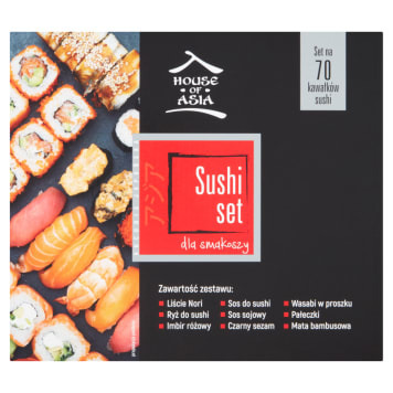 Zestaw do sushi premium House of Asia (4-6 osób)