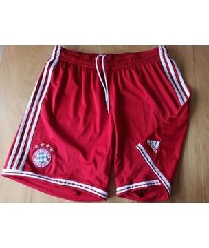 Spodenki szorty sportowe Adidas XL czerwone treningowe Fc Bayern 