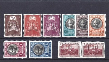 LUKSEMBURG ZESTAW CZYSTY MNH**/MH* 130 Euro