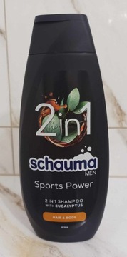 Szampon Schauma Men Sports Power 2w1 400 ml
